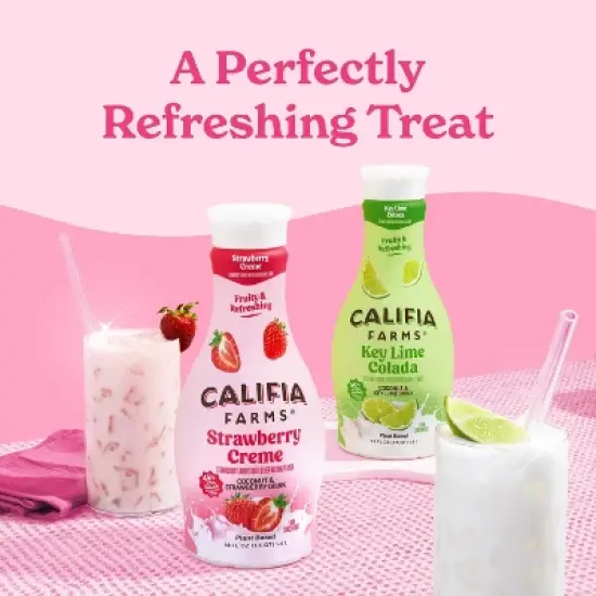 Califia Farms Strawberry Creme Refresher - 48 fl oz image {3}