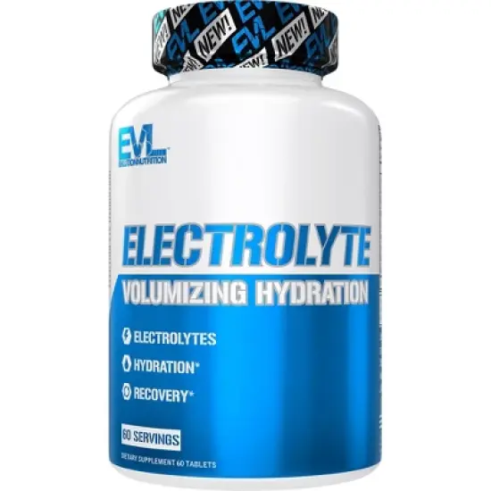 Evlution Nutrition EV Electrolyte - Hydration + Electrolytes - 60 Servings image {4}