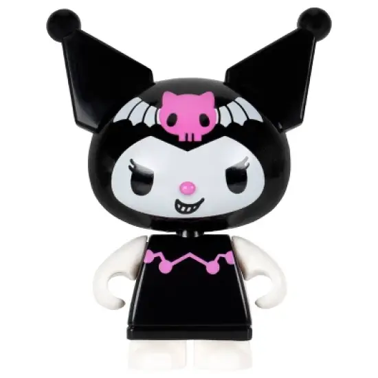 Hello Kitty Medium Playset & 2_1.5" Figures Sanrio Medium Building Set - Kuromi's Haunted House image {10}