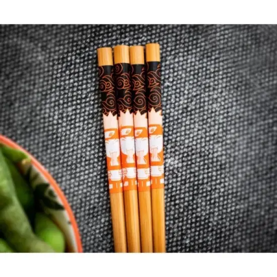 Just Funky Naruto: Shippuden Ramen Bamboo Chopsticks | Set of 2 image {2}