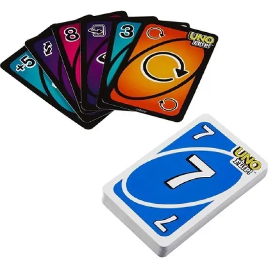 UNO FLIP Card Game in Storage Tin image {3}