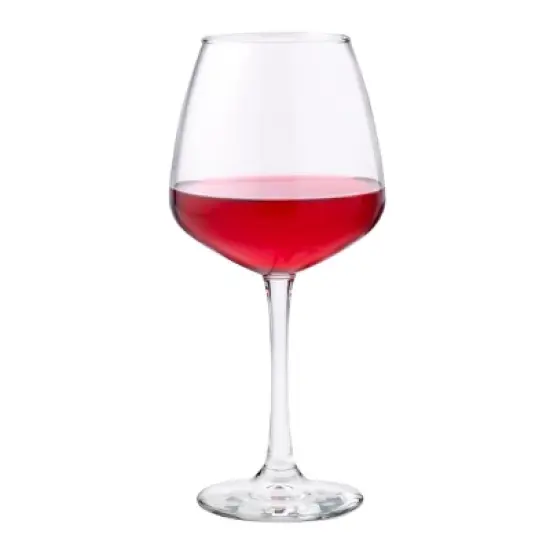 Libbey Vina Diamond Balloon Wine Glasses, 18.25 ounce, Set of 12 image {5}