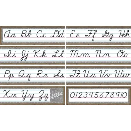 Teacher Created Resources&reg; Home Sweet Classroom Cursive Mini Bulletin Board Set image {2}