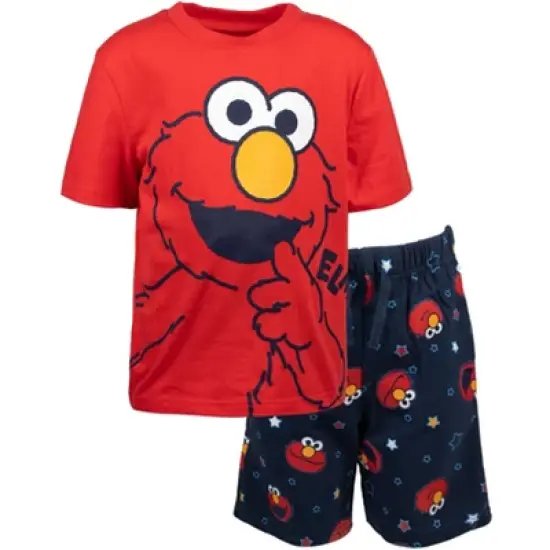 Sesame Street Elmo Cookie Monster T-Shirt and Shorts Outfit Set Infant to Toddler image {8}