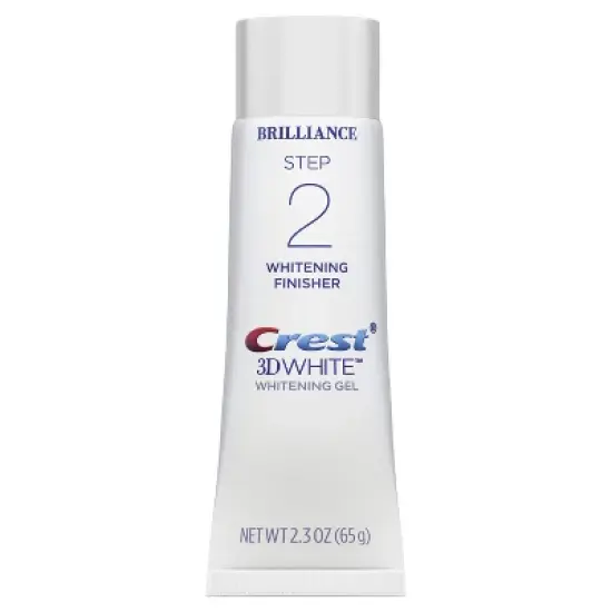 Crest 3D White Brilliance + Whitening Two-step Toothpaste with Hydrogen Peroxide - 2pk image {3}