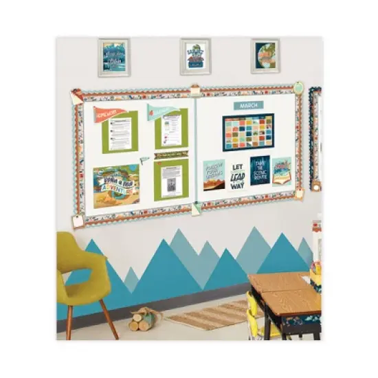 Carson-Dellosa Education Calendar Bulletin Board Set, Let's Expolore, 123 Pieces image {5}