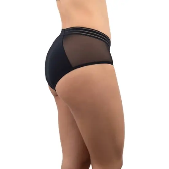 Saalt Leak Proof Period Underwear Regular Absorbency - Soft-Stretch Mesh Hipster image {1}