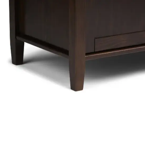 44" Norfolk Solid Wood Entryway Storage Bench - WyndenHall image {8}