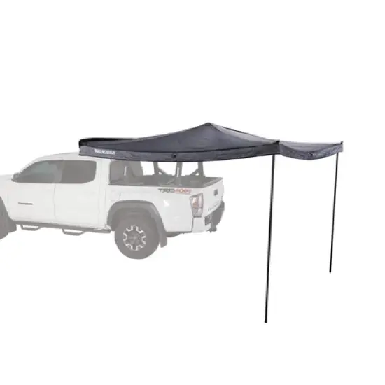 Yakima MajorShady 270 LH Vehicle Roof Mounted Awning Outdoor Rugged Vinyl Travel Cover 80 Square Feet Sun Protection Tent, Black image {6}