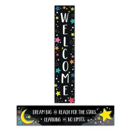 Creative Teaching Press&reg; Star Bright Welcome Banner, 8" x 39", Pack of 3 image {1}
