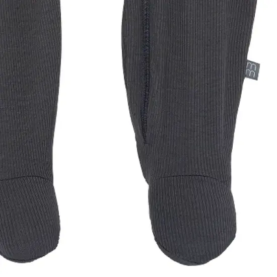 Modern Moments&trade; by Gerber Baby Neutral 2-Pack Sleep 'N Play With Mittens, Light Grey Sparrows image {7}