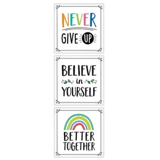 Creative Teaching Press&reg; Positive Mindset 10" Designer Cut-Outs, Pack of 12 image {4}