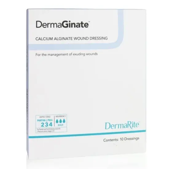 DermaGinate&reg; Alginate Dressing, 2 x 2 inch image {1}