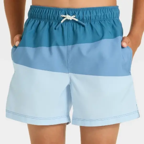 Boys' Tonal Colorblock Trunks - art class&trade; image {2}