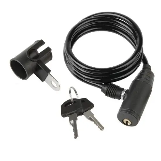 6.1 Coiled Key Cable Lock image {1}