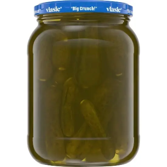 Vlasic Baby Whole Kosher Dill Pickles - 32 fl oz image {3}