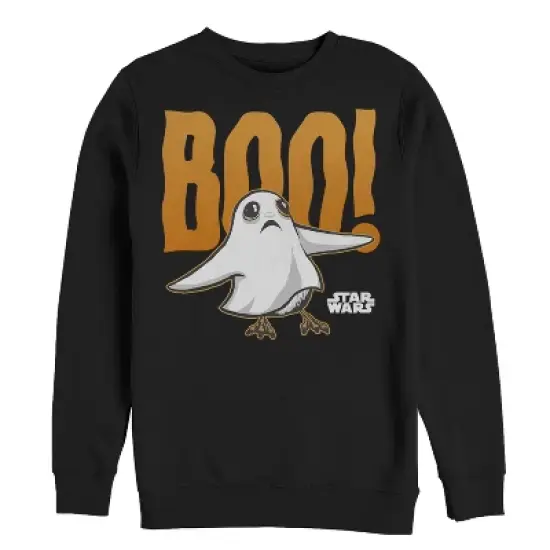 Men's Star Wars The Last Jedi Halloween Porg Ghost Sweatshirt image {2}
