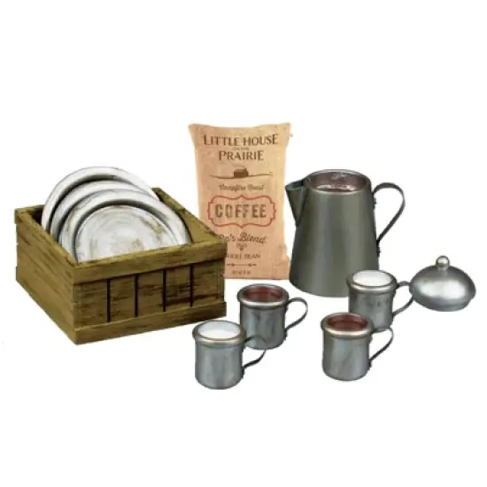 The Queen's Treasures Little House 1880's Dishware Set For 18 Inch Dolls image {3}