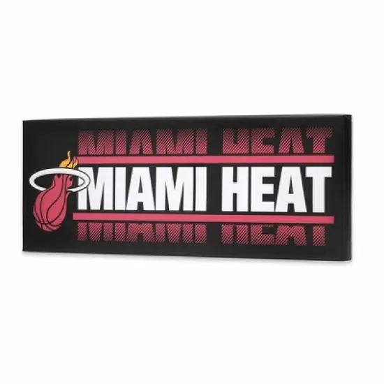 NBA Miami Heat Tradition Canvas Wall Sign image {1}