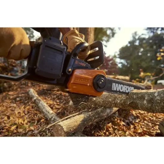 Worx WG384 40V Power Share 14" Cordless Chainsaw with Auto-Tension image {3}