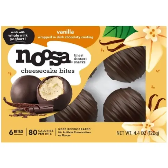 noosa Vanilla Cheesecake Bites - 4.4oz/6ct image {4}