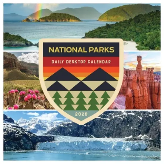 TF Publishing 8.75"x5.5" 2026 365 National Parks Daily Desktop Calendar image {3}