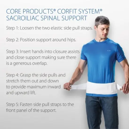 Core Products CorFit Sacroiliac Support Belt image {1}