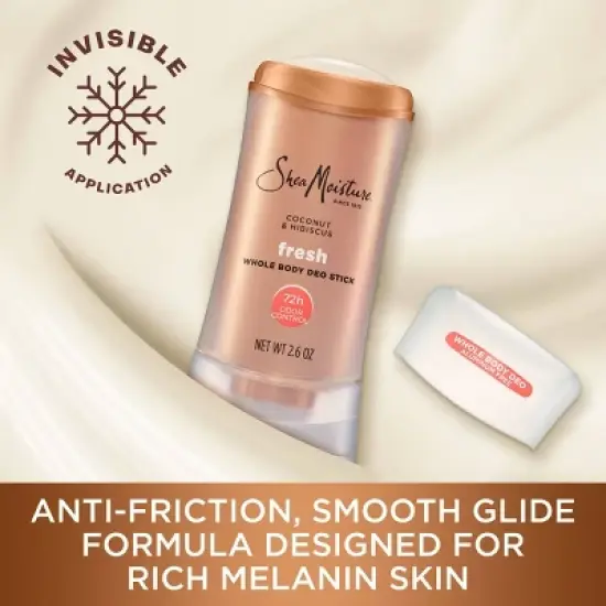 SheaMoisture Whole Body Solid Deodorant Stick - Coconut & Hibiscus - Aluminum-Free 2.6oz image {5}