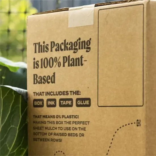 HealthiStraw GardenStraw Boxed &ndash; All-Natural, Clean, Sustainable Garden Straw Mulch for Gardens and Grass Seeding, Plastic-Free Packaging, 2 cu ft image {6}