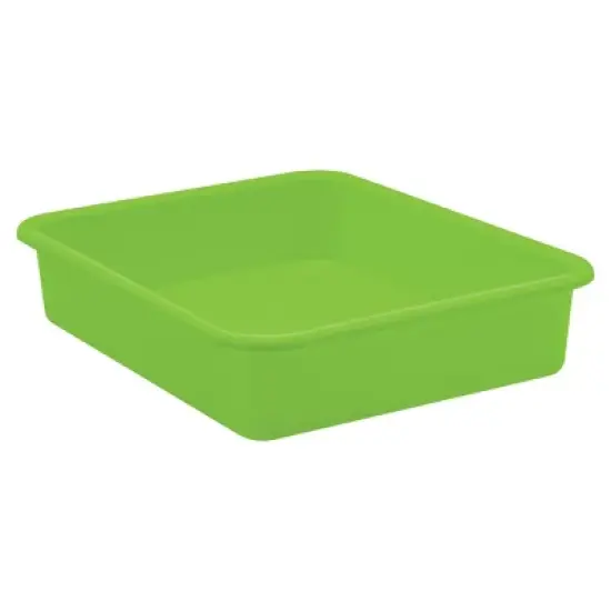 Teacher Created Resources&reg; Lime Large Plastic Letter Tray, Pack of 6 image {1}
