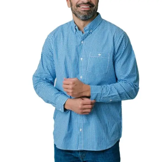 Hope & Henry Mens' Poplin Button Down Shirt image {10}