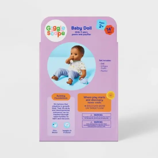 14" Boy Baby Doll - Gigglescape&trade; image {4}