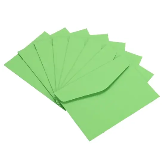 Unique Bargains Greeting Note Party Blank Small Items Storage Business Card Holder Mini Envelopes image {11}