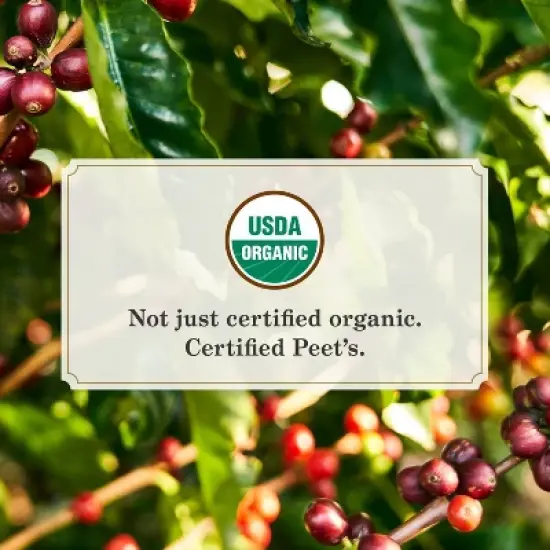 Peet's Coffee Organic Alameda Blend Medium Roast Ground Coffee - 10.5oz image {3}