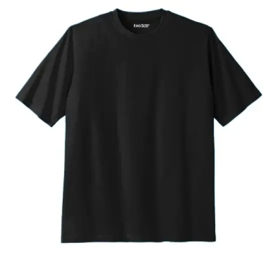 KingSize Men's Big & Tall Shrink-Less&trade; Lightweight Crewneck T-Shirt image {13}