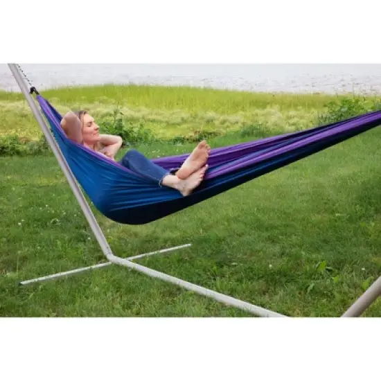 Makena Camping Hammock - Blue/Purple - Sol Living image {1}