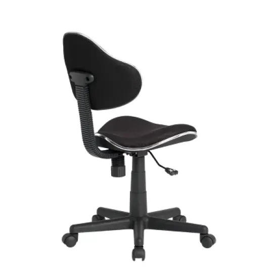 Mode Swivel Height Adjustable Office Task Chair Black - Studio Designs image {5}