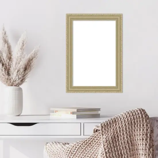 Amanti Art Champagne Teardrop Framed Dry Erase Magnetic Board image {7}