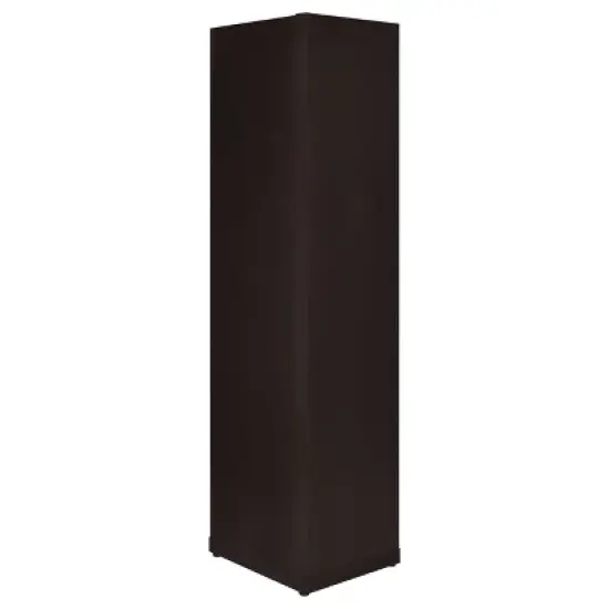 71" Modern 6 Shelf Corner Bookcase Cappuccino - Coaster image {5}