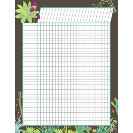 4pk Prickles Incentive Chart Set - Barker Creek: Educational Teaching Aid for All Ages, Paper Material, 4 Pieces image {1}
