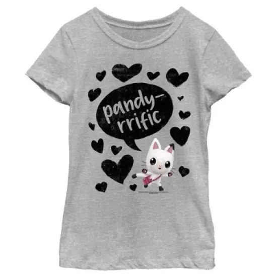 Girl's Gabby's Dollhouse Pandy-rrific Hearts T-Shirt image {4}