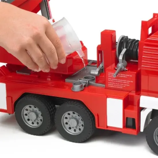 Bruder MAN Fire Engine with Water Pump and Light and Sound Module image {7}