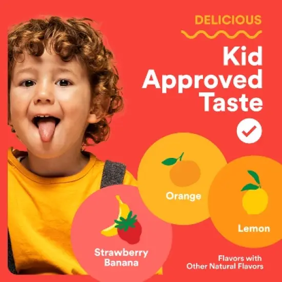 SmartyPants Kids Plus Multivitamin & Omegas Gummies with Vitamins C, D3, B12 & Zinc - 60ct image {7}