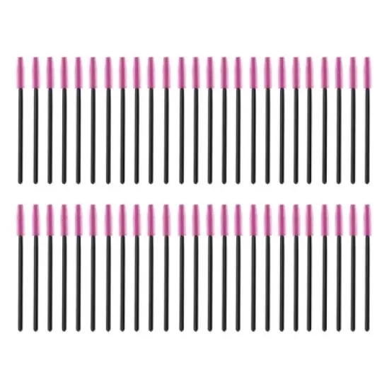 Unique Bargains Convenient Silicone Eyelash Brush 50 Pcs image {15}