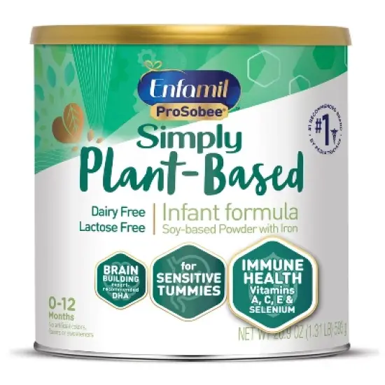 Enfamil Plant-Based Soy Powder Infant Formula - 20.9oz image {3}