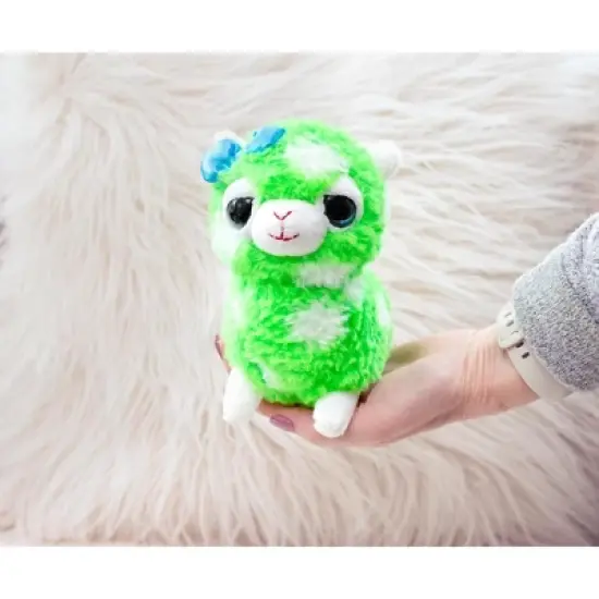 Kellytoy Cute and Cuddly 12 Inch Alpaca Plush | Green image {5}
