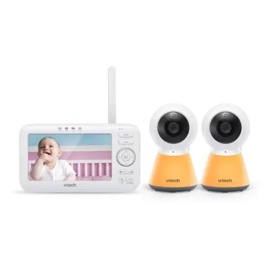 VTech Baby Monitor 5" Fixed Dual Camera with Night Light image {3}