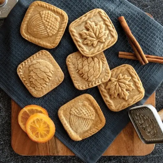 Nordic Ware Fall Forest Springerle Cookie Stamps image {1}