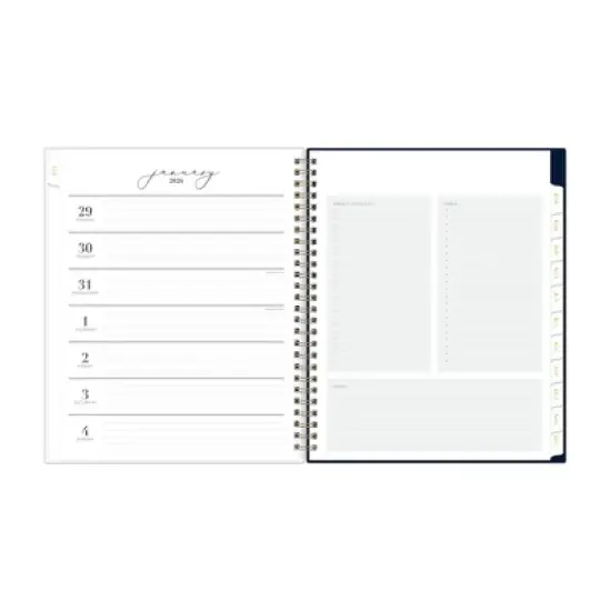 Blue Sky LifeNote It Weekly/Monthly Planning Calendar and Notes 7"x9" Mari image {4}