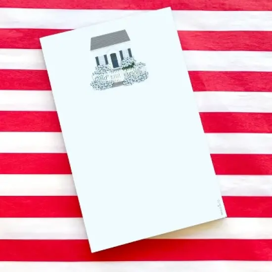 Cottage 5" x 8" Notepad by Ramus & Co (50 Heavyweight Tear-Off Sheets) image {1}